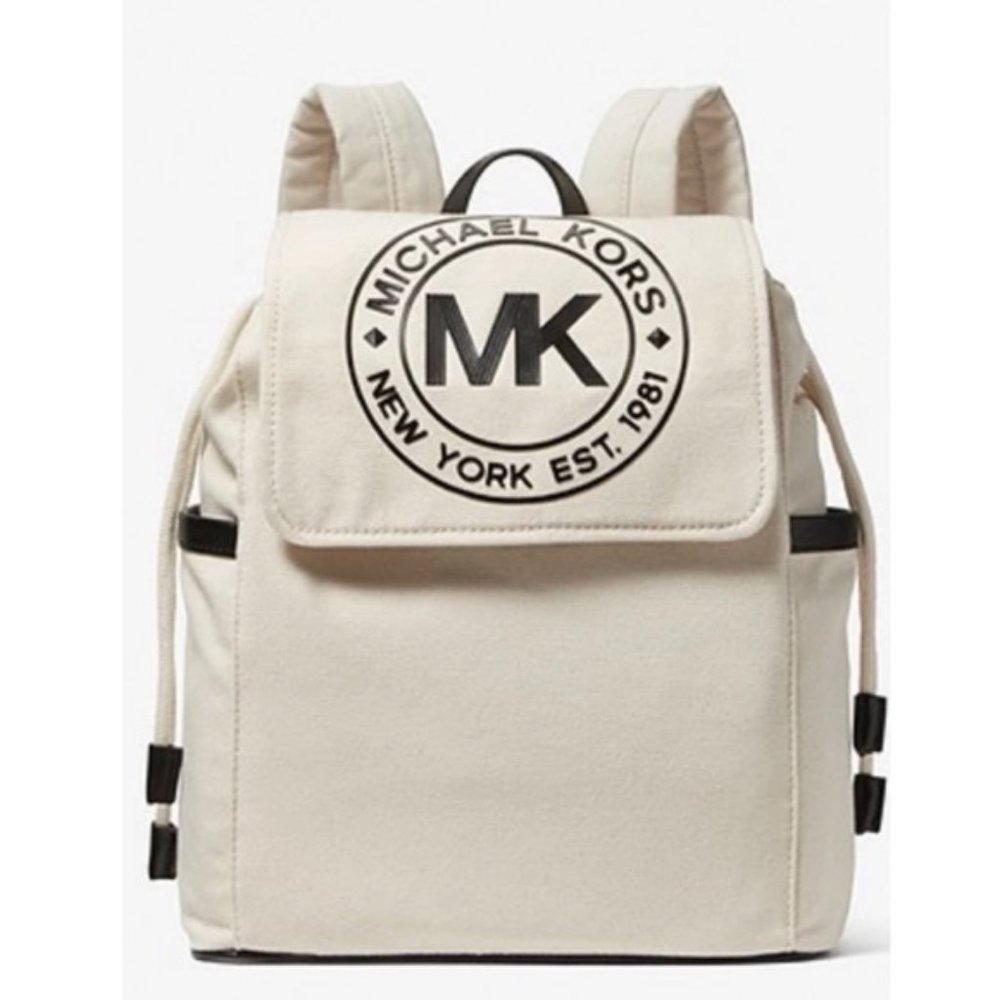 Michael Kors Canvas Fulton Sport Medium BackPack NEW Sold Out!